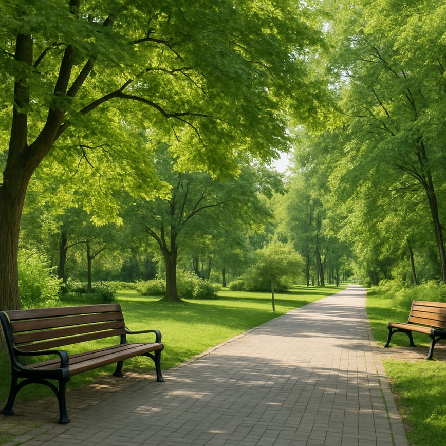 Парк «Мещерский» прогулка