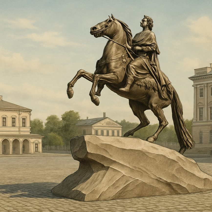 Петр I памятник обзор