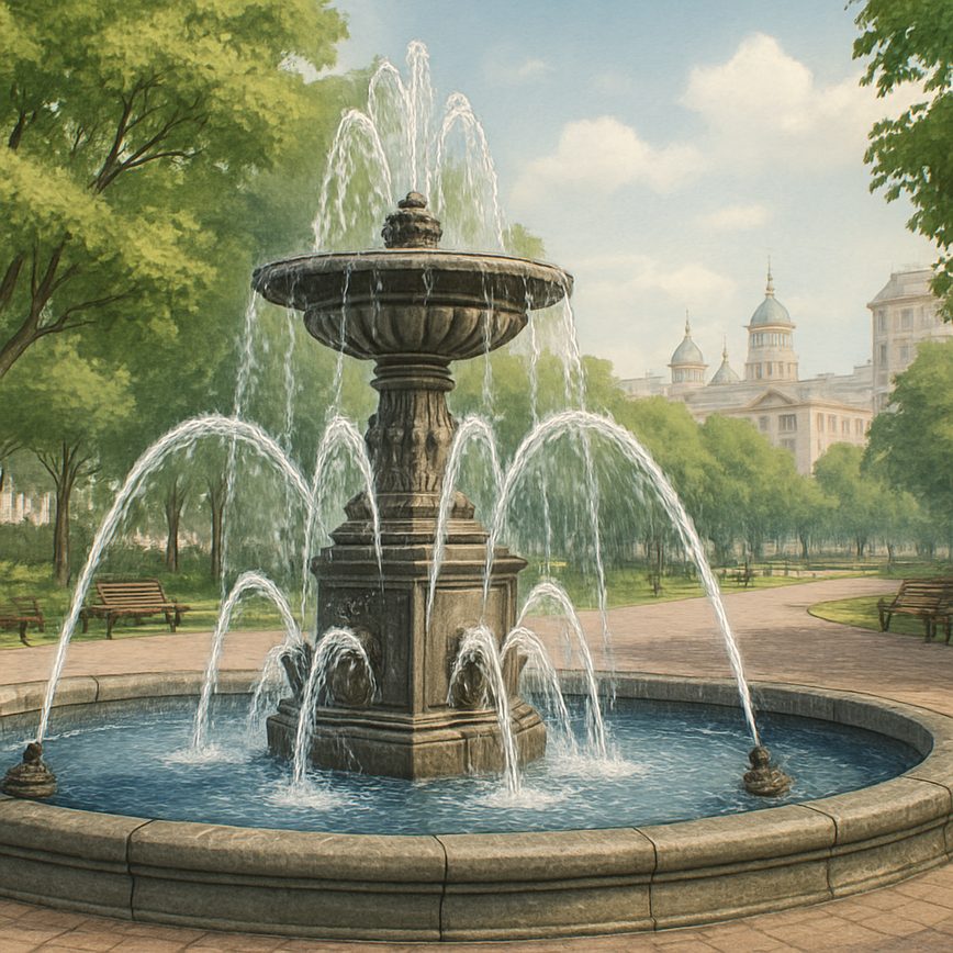 Красивые фонтаны Москвы для прогулки