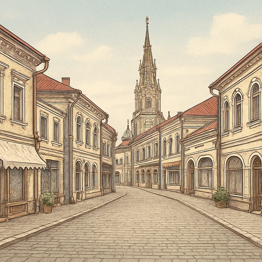 Улица Никольская и её архитектура